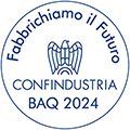 Logo BAQ 2024 Confindustria - Costruiamo il futuro