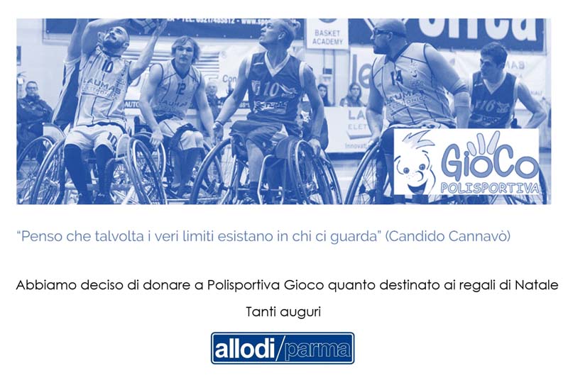 banner donazione polisportiva gioco