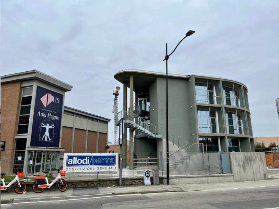 itis da vinci terminato primo lotto nuova scuola 11 aule 1 laboratorio