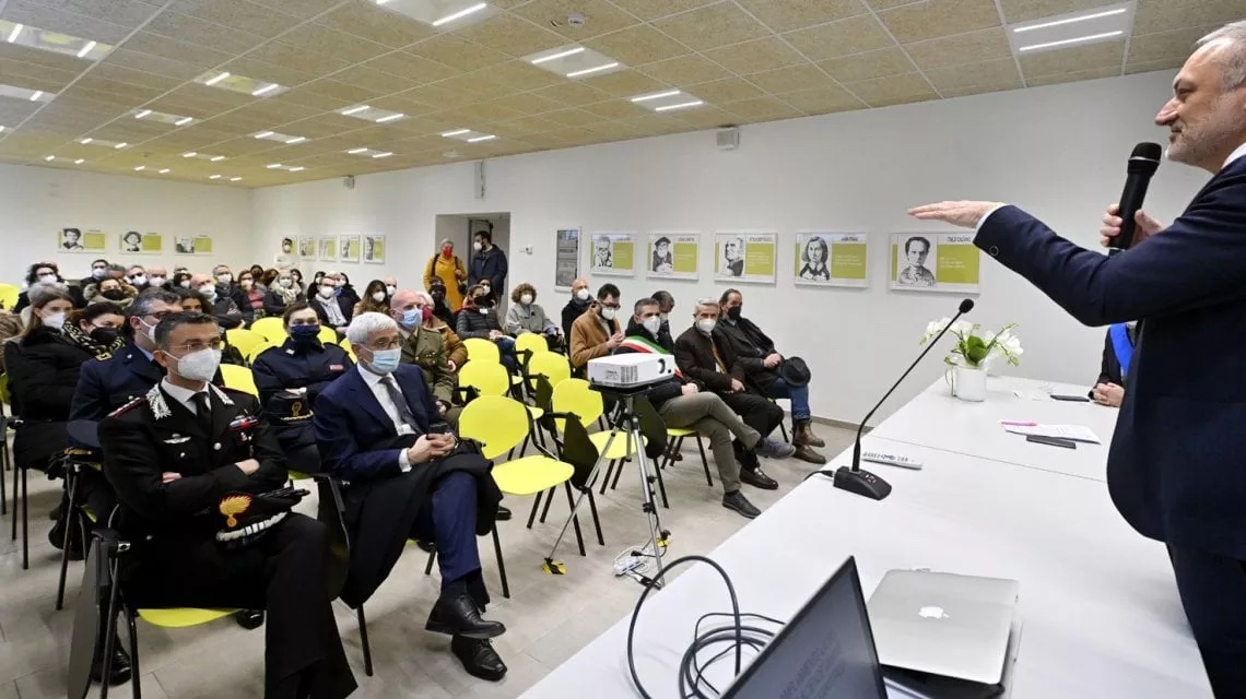 Presentazione alle autorità nuovo edificio liceo Sanvitale di Parma