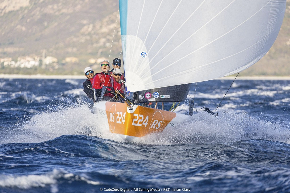 Roberto Iorio su barca Big Wool