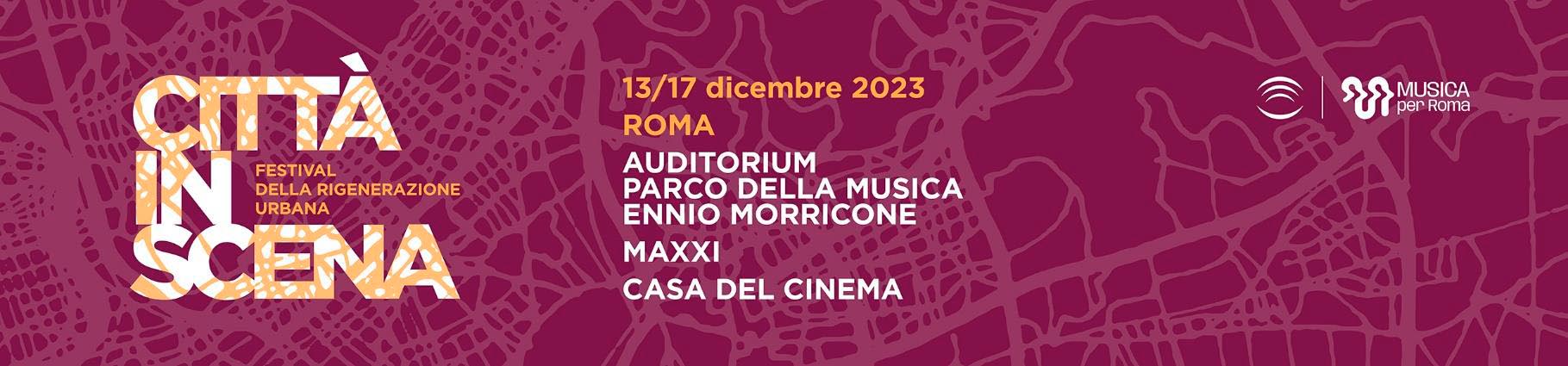 Banner Città in Scena - Roma 2023
