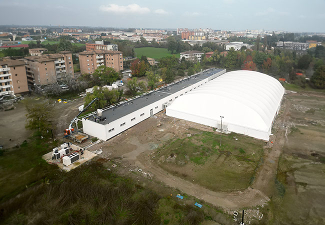 Rigenerazione Urbana - cantiere ex Cral del quartiere San Leonardo