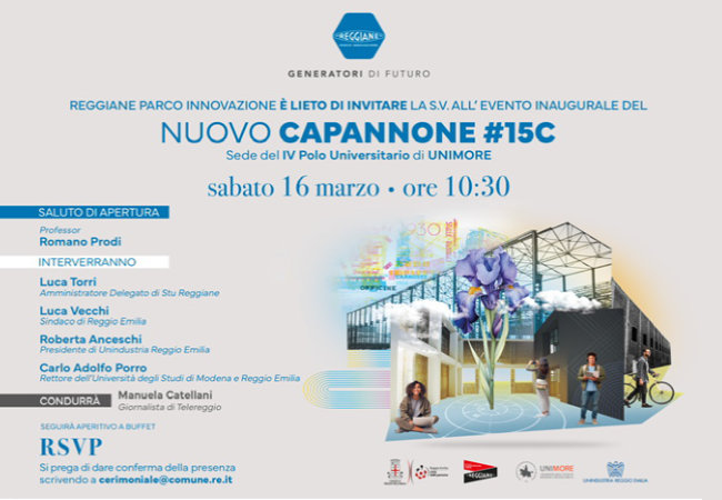Inaugurazione Capannone 15C - Reggiane Parco Innovazione