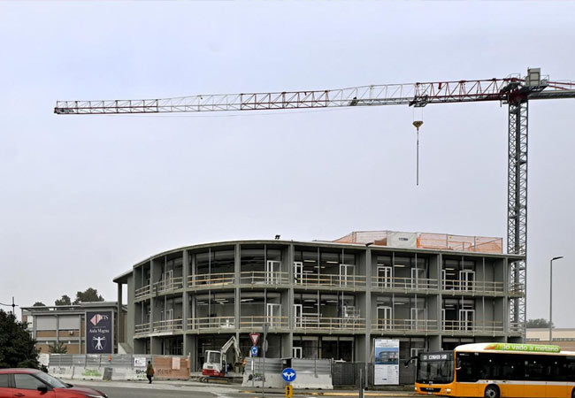 Nuova palazzina ITIS di Via Toscana a Parma