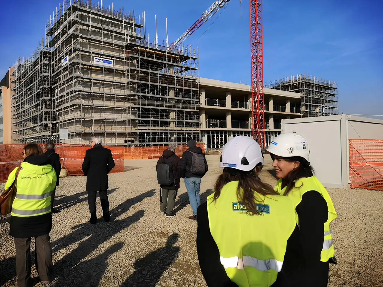 Il cantiere del MIRE di Reggio Emilia