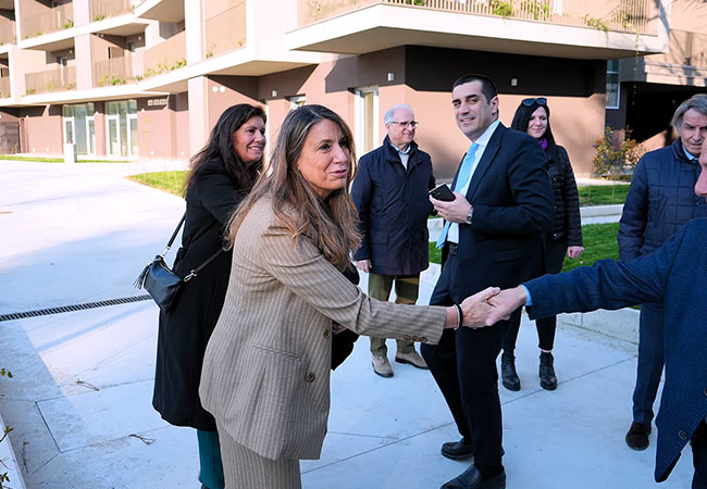 Michele De Pascale in visita al MAS1 di Parma