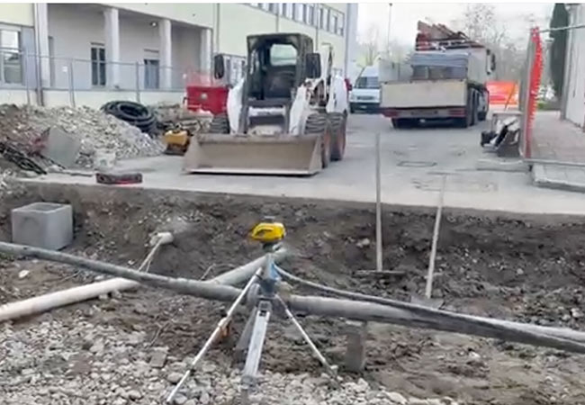 Sopralluogo Impresa Allodi presso l'Ospedale di Vaio per la costruzione della nuova camera iperbarica